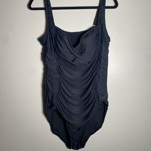 BLACK One Piece Swimsuit by Merona